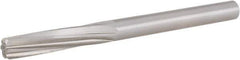 Hertel - Letter Y High Speed Steel 6 Flute Chucking Reamer - Spiral Flute, 0.404" Straight Shank, 1-3/4" Flute Length, 5-1/4" OAL - Eagle Tool & Supply