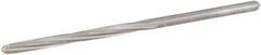 Hertel - 5/64" High Speed Steel 4 Flute Chucking Reamer - Spiral Flute, Straight Shank, 3/4" Flute Length, 2" OAL - Eagle Tool & Supply