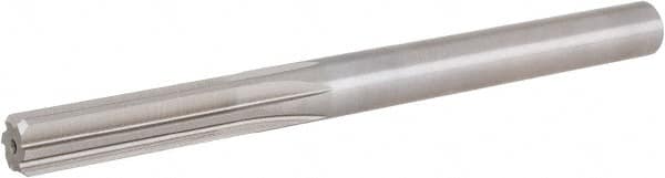 Hertel - 7/16" High Speed Steel 6 Flute Chucking Reamer - Eagle Tool & Supply