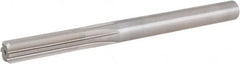 Hertel - 0.437" High Speed Steel 6 Flute Dowel Pin Chucking Reamer - Eagle Tool & Supply