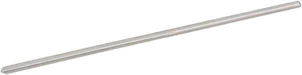 Hertel - #65 High Speed Steel Chucking Reamer - Straight Flute, 0.035" Straight Shank, 1/2" Flute Length, 1-1/2" OAL - Eagle Tool & Supply