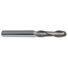 6mm Dia. - 75mm OAL - 30 Helix Bright CBD Ball Nose EM - 2 FL - Eagle Tool & Supply