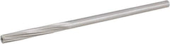 Hertel - 3/16" Cobalt 6 Flute Chucking Reamer - Spiral Flute, 0.1805" Straight Shank, 1-1/8" Flute Length, 4-1/2" OAL - Eagle Tool & Supply