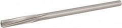 Hertel - 7/16" High Speed Steel 6 Flute Chucking Reamer - Eagle Tool & Supply