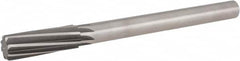 Hertel - 27/32" High Speed Steel 8 Flute Chucking Reamer - Eagle Tool & Supply