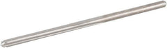 Hertel - #51 High Speed Steel 4 Flute Chucking Reamer - Straight Flute, Straight Shank, 3/4" Flute Length, 2" OAL - Eagle Tool & Supply