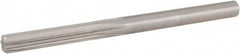 Chucking Reamer: 23/64″ Dia, 4-7/8″ OAL, 1-3/4″ Flute Length, Straight Shank, High Speed Steel 6 Flute, RH