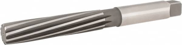 Hertel - 1-3/8" Diam, Straight Shank, 6.31" Flute, Hand Reamer - Eagle Tool & Supply
