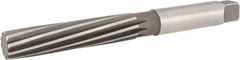 Hertel - 1-7/16" Diam, Straight Shank, 6.44" Flute, Hand Reamer - Eagle Tool & Supply