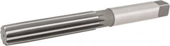 Hertel - 1-7/16" Diam, Straight Shank, 6.44" Flute, Hand Reamer - Eagle Tool & Supply