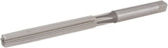 Hertel - 7/16" Diam, Straight Shank, 2-3/4" Flute, Hand Reamer - Eagle Tool & Supply
