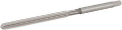 Hertel - 11/64" Diam, Straight Shank, 1-3/4" Flute, Hand Reamer - Eagle Tool & Supply