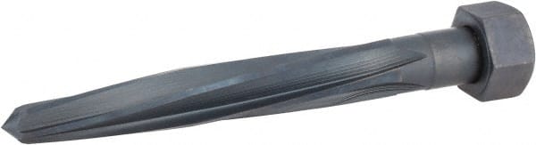 Hertel - 15/16" Reamer Diam, 1-7/16" Straight Shank with Flats, Bridge Reamer - Eagle Tool & Supply