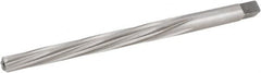 Hertel - #5 Pin, 0.2994" Diam, 0.2409" Small End, 5/16" Diam Straight Shank, 2-13/16" Flute, Taper Pin Reamer - Eagle Tool & Supply