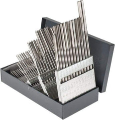 Hertel - #1 to #60, Chucking Reamer Set - Straight Flute, Right Hand Cut, 60 Pieces - Eagle Tool & Supply