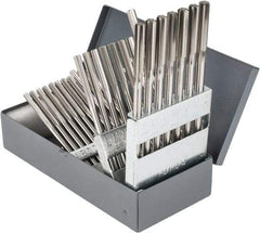 Hertel - A to Z, Chucking Reamer Set - Straight Flute, Right Hand Cut, 26 Pieces - Eagle Tool & Supply