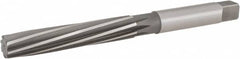 Hertel - 7/8" Diam, Straight Shank, 4.88" Flute, Hand Reamer - Eagle Tool & Supply