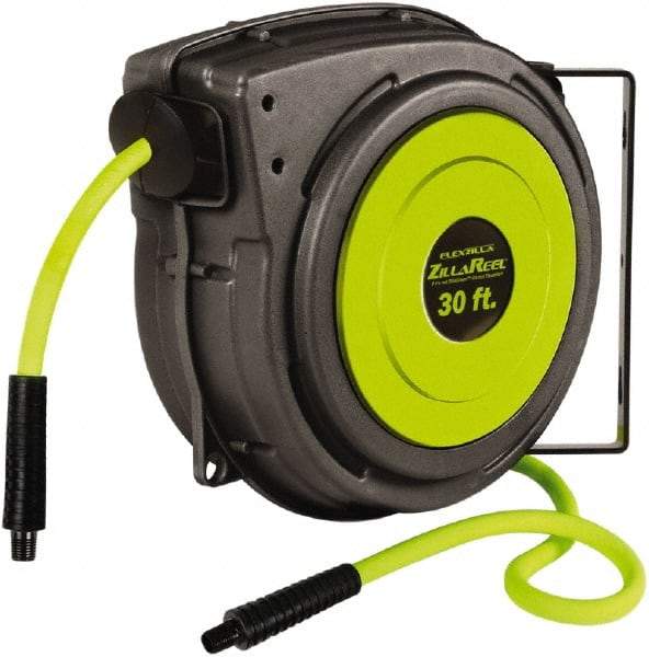 Legacy - 30' Spring Retractable Hose Reel - 150 psi, Hose Included - Eagle Tool & Supply