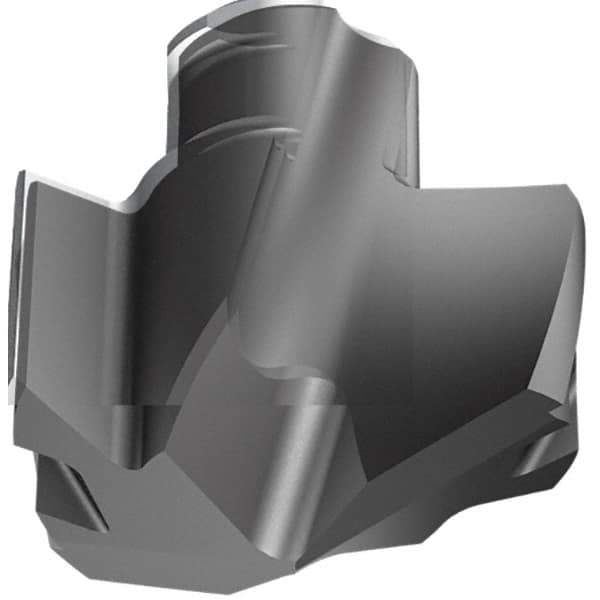 Iscar - Series ICP, 30.81mm Diam Grade IC908 Replaceable Drill Tip - Carbide, TiAlN/TiN Finish, 30 Seat Size - Eagle Tool & Supply