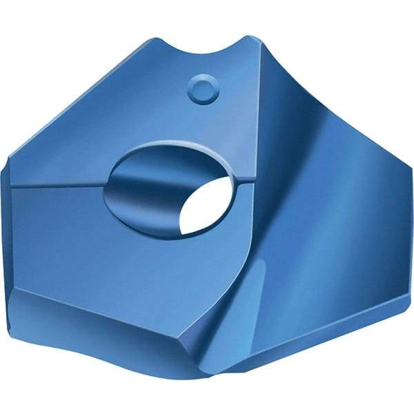 Walter - Series P6001, 17.5mm Diam Grade WPP45C Replaceable Drill Tip - Carbide, TiAlN/TiAl Finish - Eagle Tool & Supply