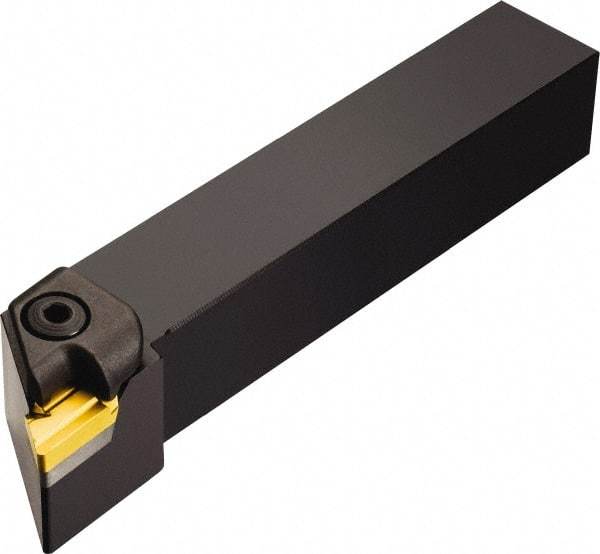Sandvik Coromant - TCMT222 PM Grade 1525 Cermet Turning Insert - TiCN/TiN Finish, 60° Triangle, 1/4" Inscr Circle, 1/8" Thick, 1/32" Corner Radius - Eagle Tool & Supply