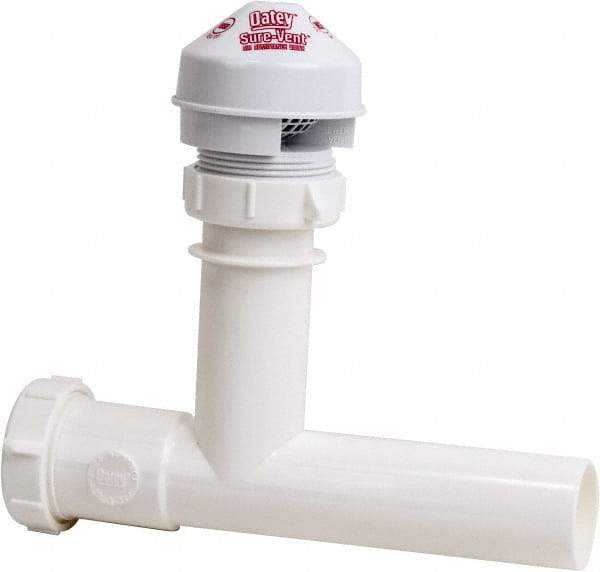 Oatey - Faucet Replacement Air Admittance Valve - PVC, Use with Up to 2" Vent Pipes - Eagle Tool & Supply