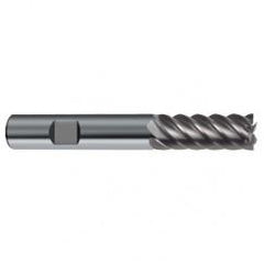 25mm Dia. - 121mm OAL - 45° Helix Bright Carbide End Mill - 10 FL - Eagle Tool & Supply