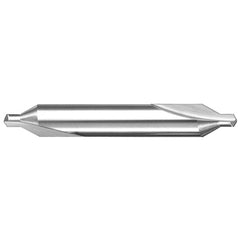 3.1 mm × 50 mm OAL 60 Degree Carbide Plain Combined Drill and Countersink AlTiN - Exact Industrial Supply