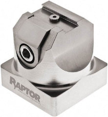 Raptor Workholding - 3/4" Jaw Width, 2-1/8" High x 2.07" Long x 2.07" Wide Dovetail Vise - For Use with 4 & 5 Axis Workholding Systems - Eagle Tool & Supply