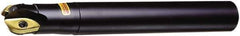 Sandvik Coromant - 1" Cut Diam, 23mm Max Depth of Cut, 1" Shank Diam, 12" OAL, Indexable Ball Nose End Mill - 66.5mm Head Length, Straight Shank, RA216..Oxx Toolholder, RA216-2504 Insert - Eagle Tool & Supply