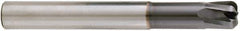 Niagara Cutter - 5/8", 5 Flute, Single End, Solid Carbide, 0.12" Corner Radius End Mill - 4" OAL, 20° Helix, Right Hand Flute, 5/8" LOC, Right Hand Cut, 1-7/8" Extended Reach - Eagle Tool & Supply