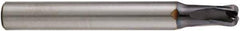 Niagara Cutter - 5/16", 4 Flute, Single End, Solid Carbide, 0.08" Corner Radius End Mill - 3" OAL, 20° Helix, Right Hand Flute, 5/16" LOC, Right Hand Cut, 3/4" Extended Reach - Eagle Tool & Supply