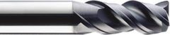 SGS - 16mm, 3 Flute, Single End, Solid Carbide, 1mm Corner Radius End Mill - 92mm OAL, Right Hand Flute, 38mm LOC, Right Hand Cut - Eagle Tool & Supply