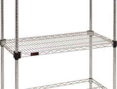 Eagle MHC - 36" Wide, 1-1/8 High, Open Shelving Accessory/Component - Steel Chrome Plated, Chrome Finish, 24" Deep, Use with Eagle MHC Shelving - Eagle Tool & Supply