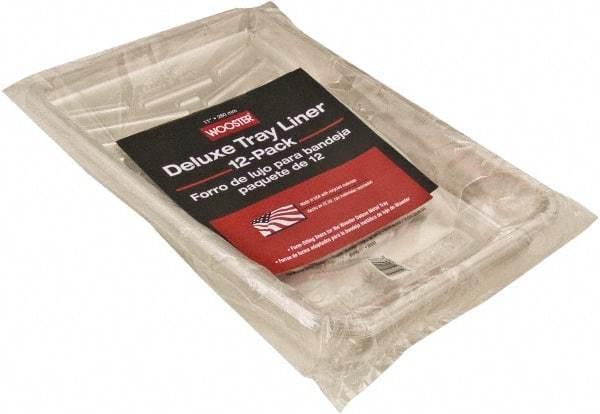 Wooster Brush - 9" Roller Compatible Paint Tray Liner - 1 Qt Capacity, 11" Wide, Recycled Plastic - Eagle Tool & Supply