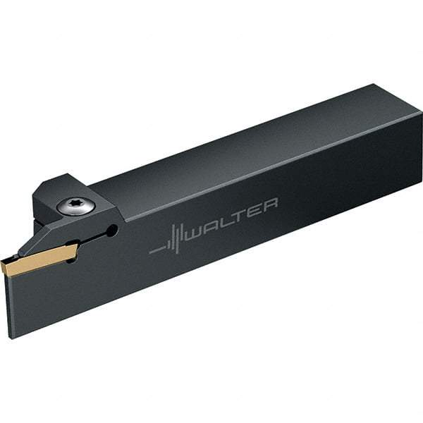 Walter - External Thread, 1.0236" Max Depth of Cut, 156mm OAL, Left Hand Indexable Grooving Cutoff Toolholder - 31.75mm Shank Height x 31.75mm Shank Width, G1011 Toolholder Style - Eagle Tool & Supply