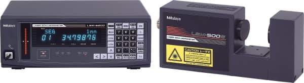 Mitutoyo - 0.0002 to 0.08" Range, 0.000001", 0.0005" Resolution, Standard Throat Electronic Outside Micrometer - Eagle Tool & Supply