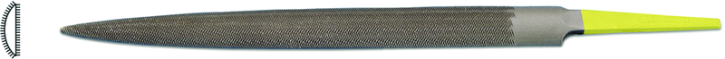 6" INOX Half-Round File, Cut 0 - Eagle Tool & Supply