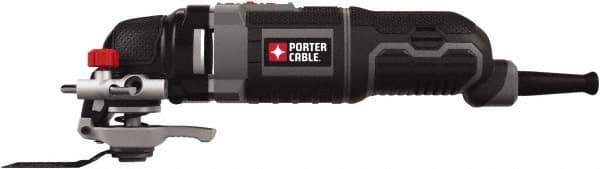 Porter-Cable - 120 Volt Electric Multi Tool Kit - 10,000 to 22,000 RPM, 3 Amps - Eagle Tool & Supply