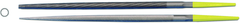 8" INOX Round File, Cut 2 - Eagle Tool & Supply