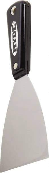 Hyde Tools - Flexible High Carbon Steel 1-Edge Scraper - 3-1/2" Blade Width, Nylon Handle - Eagle Tool & Supply