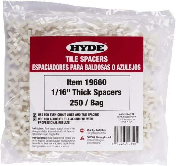 Hyde Tools - Tile Spacer - For Ceramic Tile - Eagle Tool & Supply