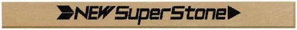 Value Collection - Flat Ceramic Finishing Stick - 40mm Long x 1mm Wide x 4mm Thick, 180 Grit - Eagle Tool & Supply