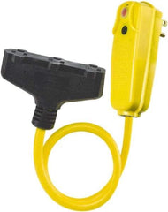 Tower - GFCI Cords & Power Distribution Centers Mount Type: Right Angle Number of Outlets: 3 - Eagle Tool & Supply