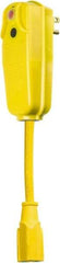 Tower - GFCI Cords & Power Distribution Centers Mount Type: Right Angle Number of Outlets: 1 - Eagle Tool & Supply