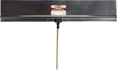 Hyde Tools - 48" Wide Flexible Blade Aluminum Painters Assistant - Stiff, Wood Handle - Eagle Tool & Supply