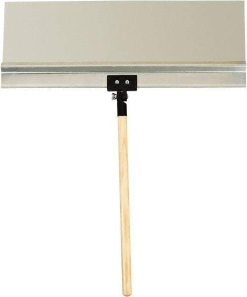 Hyde Tools - 24" Wide Flexible Blade Aluminum Painters Assistant - Stiff, Wood Handle - Eagle Tool & Supply