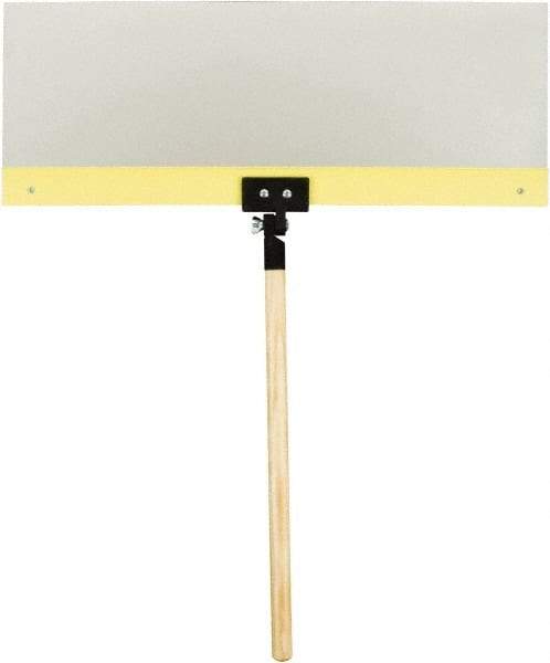 Hyde Tools - 24" Wide Flexible Blade Aluminum Painters Assistant - Flexible, Wood Handle - Eagle Tool & Supply
