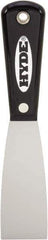 Hyde Tools - 1-1/2" Wide Flexible Blade Carbon Steel Putty Knife - Flexible, Nylon Handle - Eagle Tool & Supply