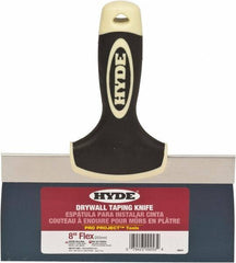 Hyde Tools - 8" Wide Flexible Blade Steel Joint Knife - Flexible - Eagle Tool & Supply